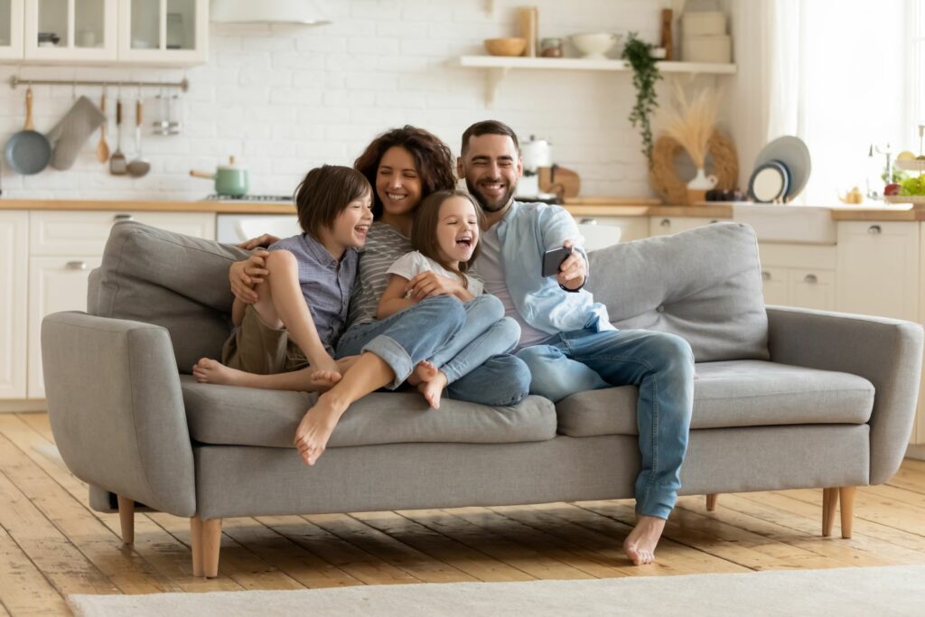 digitaler Minimalismus Familie
