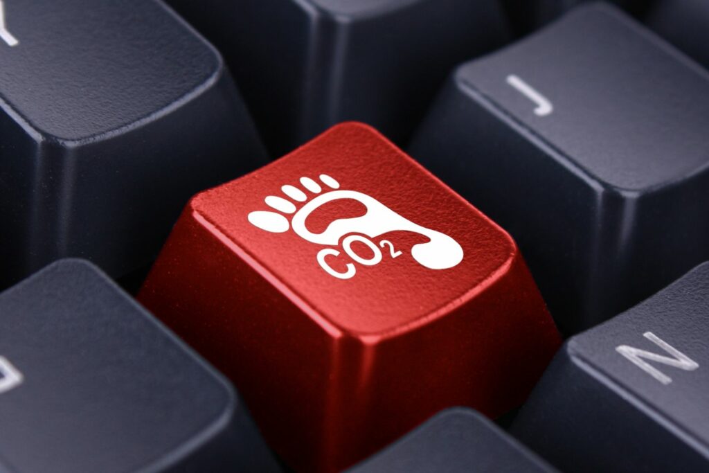 Nachhaltiges Internet: CO2 Fußabdruck